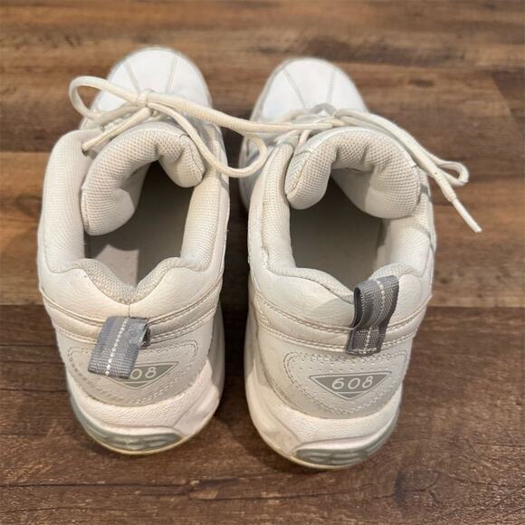 New Balance Men's 608 Cross Trainer Sneakers White Size 12 Gym Walking Run READ - Picture 4 of 11